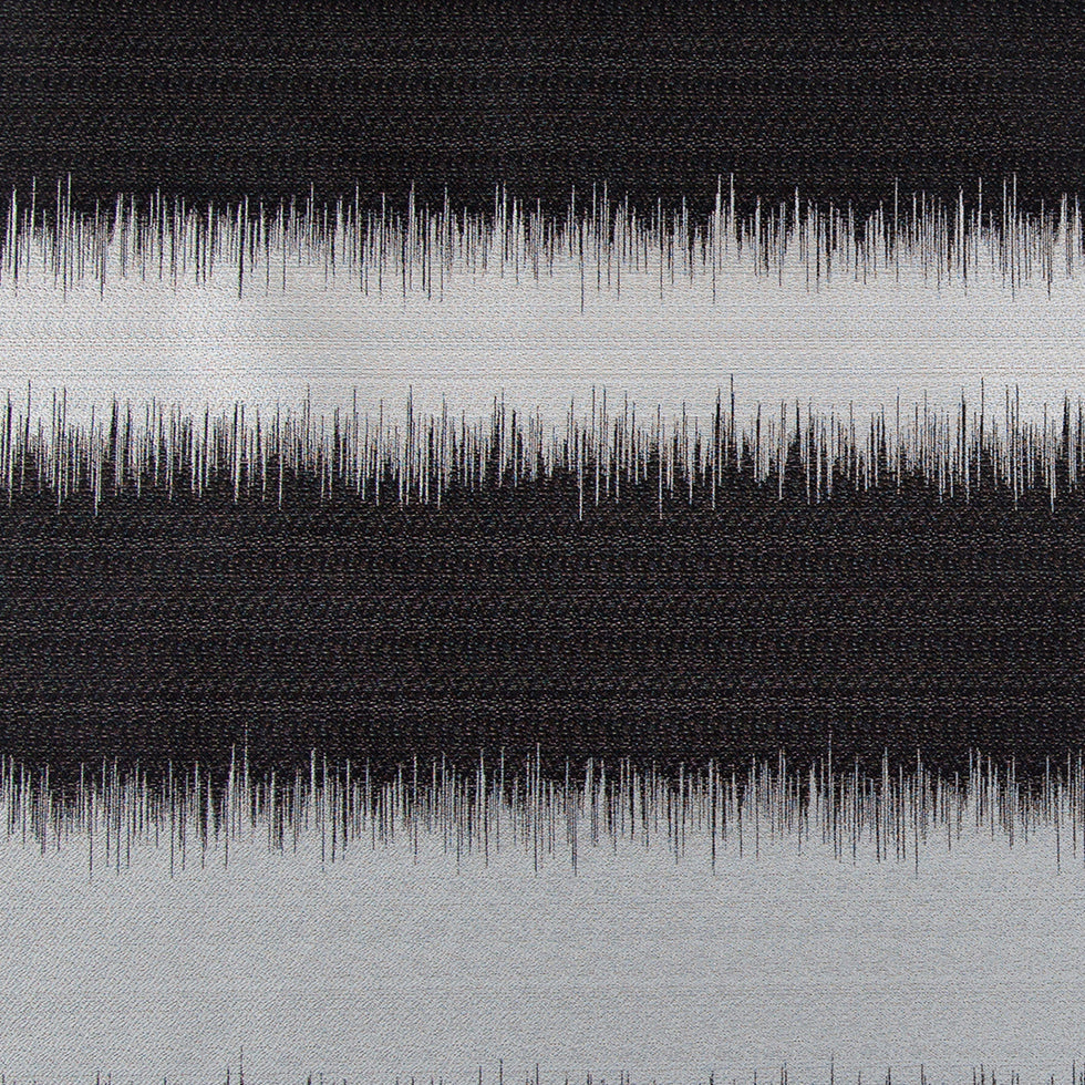 Silver and Gray Double-Wide Poly Stripes