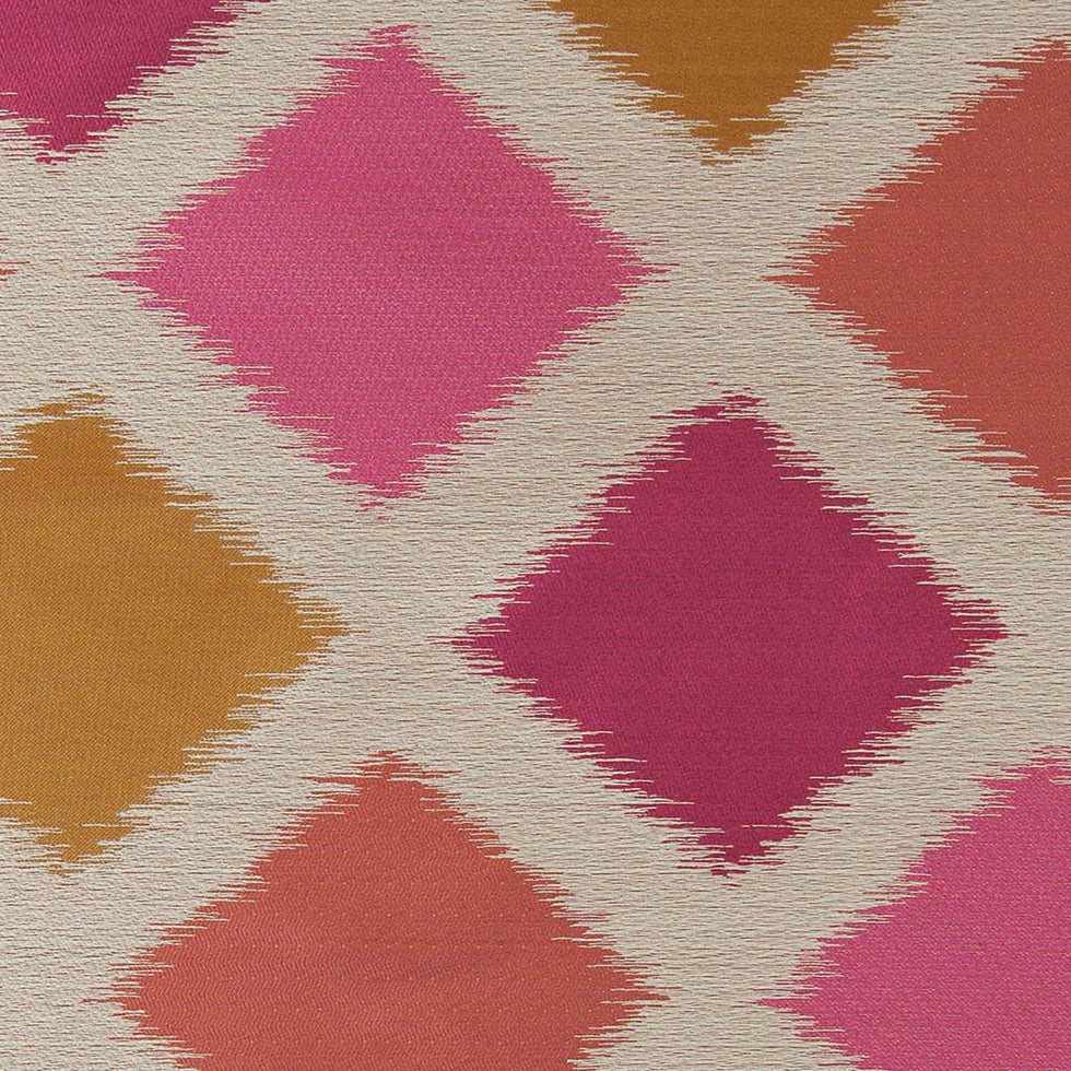 Raspberry Double-Wide Diamond Woven