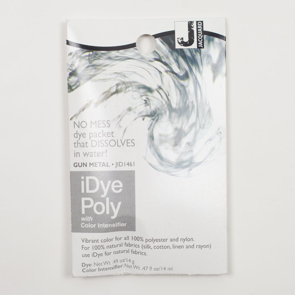 Jacquard iDye Poly Synthetic Fabric Dye - 461 Gun Metal