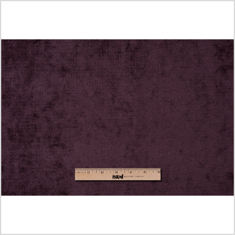 Deep Plum Upholstery Chenille