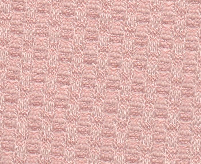Waffle Stretch Knit Fabric Solid