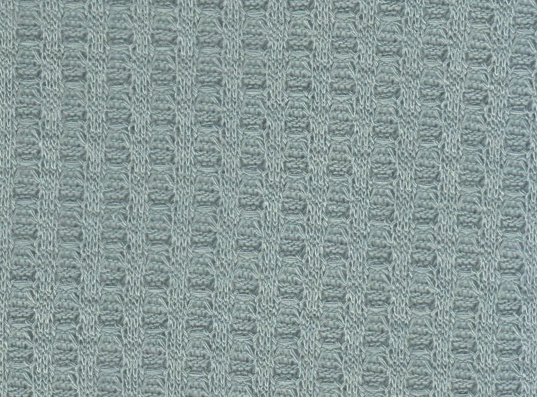 1 Yard Waffle Solid Knit Fabric, 58/60? Wide Polyester Rayon Spandex Blend