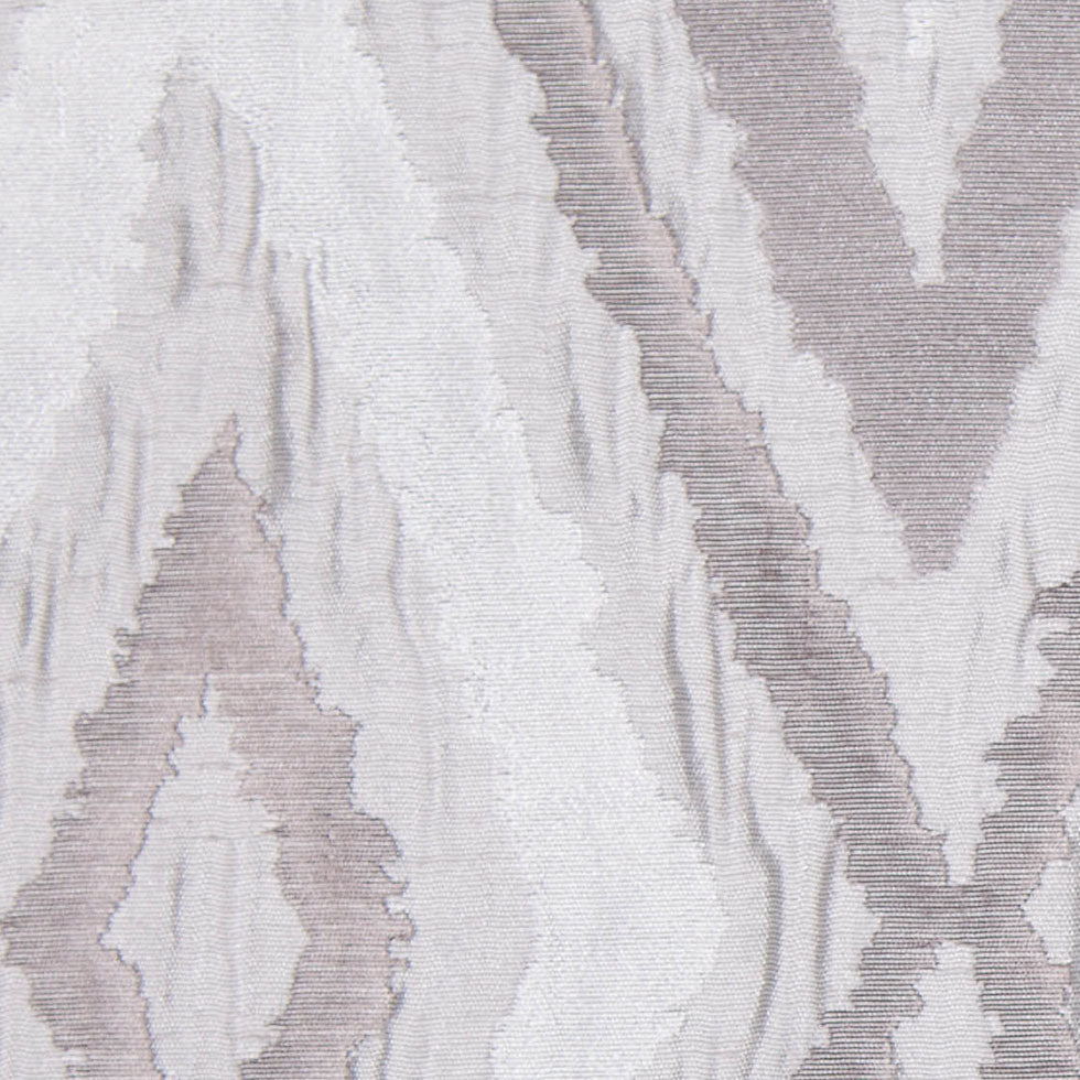 Pale Taupe/Silver Dramatic Diamonds Brocade