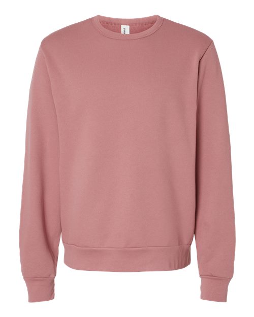 BELLA + CANVAS Unisex Sponge Fleece Classic Crewneck Sweatshirt