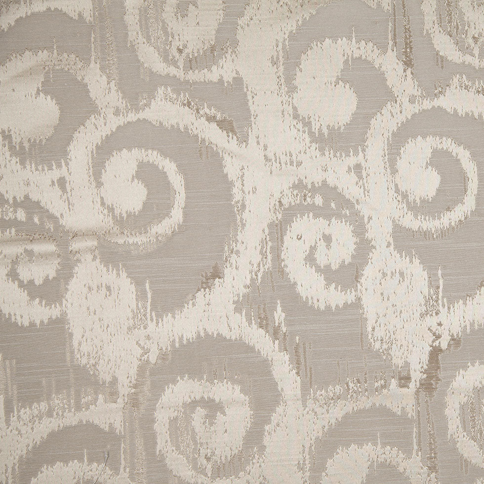 Champagne Bold Swirls Jacquard