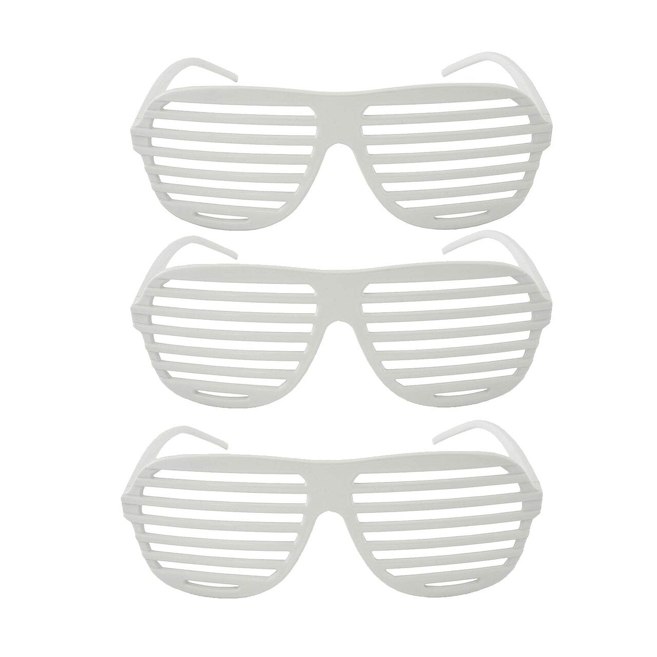 Louvre White Glasses – Single Pair