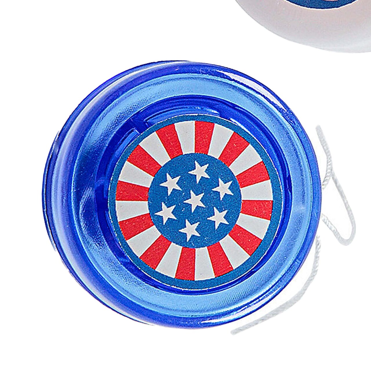 1 1/4" diam. Bulk 48 Pc. Red, White & Blue Mini Patriotic YoYo Assortment