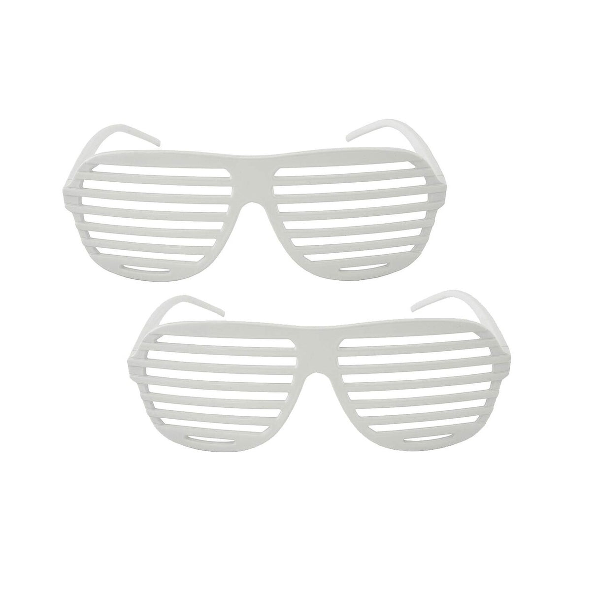 Louvre White Glasses – Single Pair