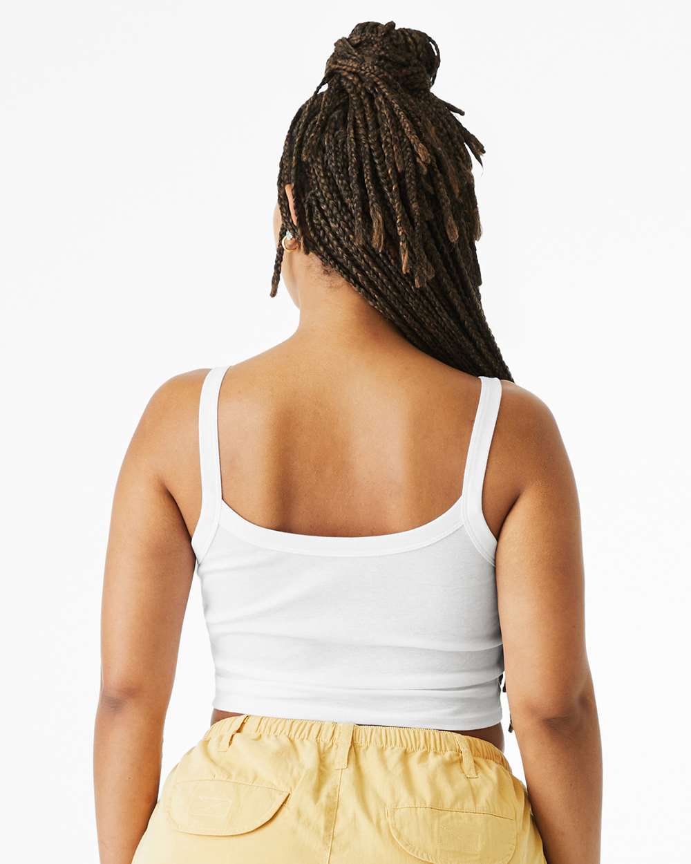 BELLA + CANVAS® Women's Micro Rib Spaghetti Strap Tank Top