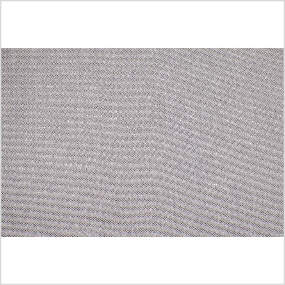 Gray Cloud Linen-Like Solid Woven