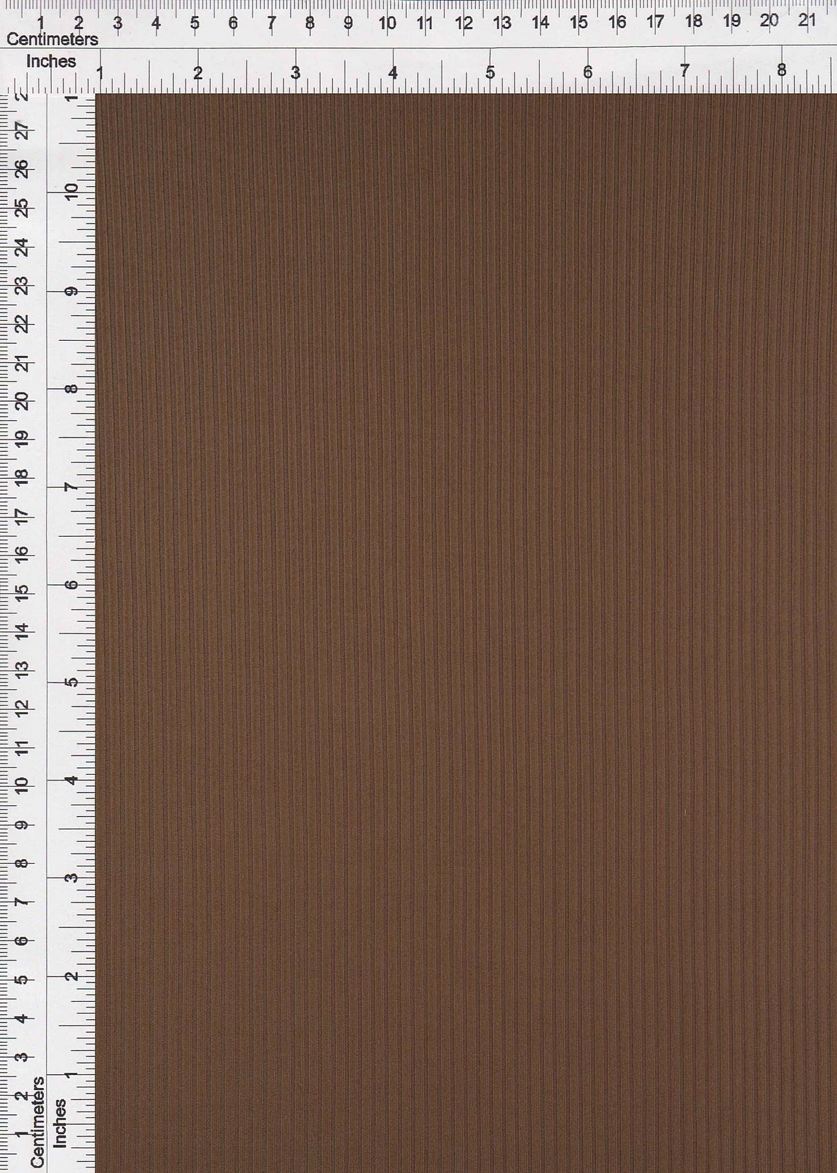 Rib Solid Stretch Knit Fabric