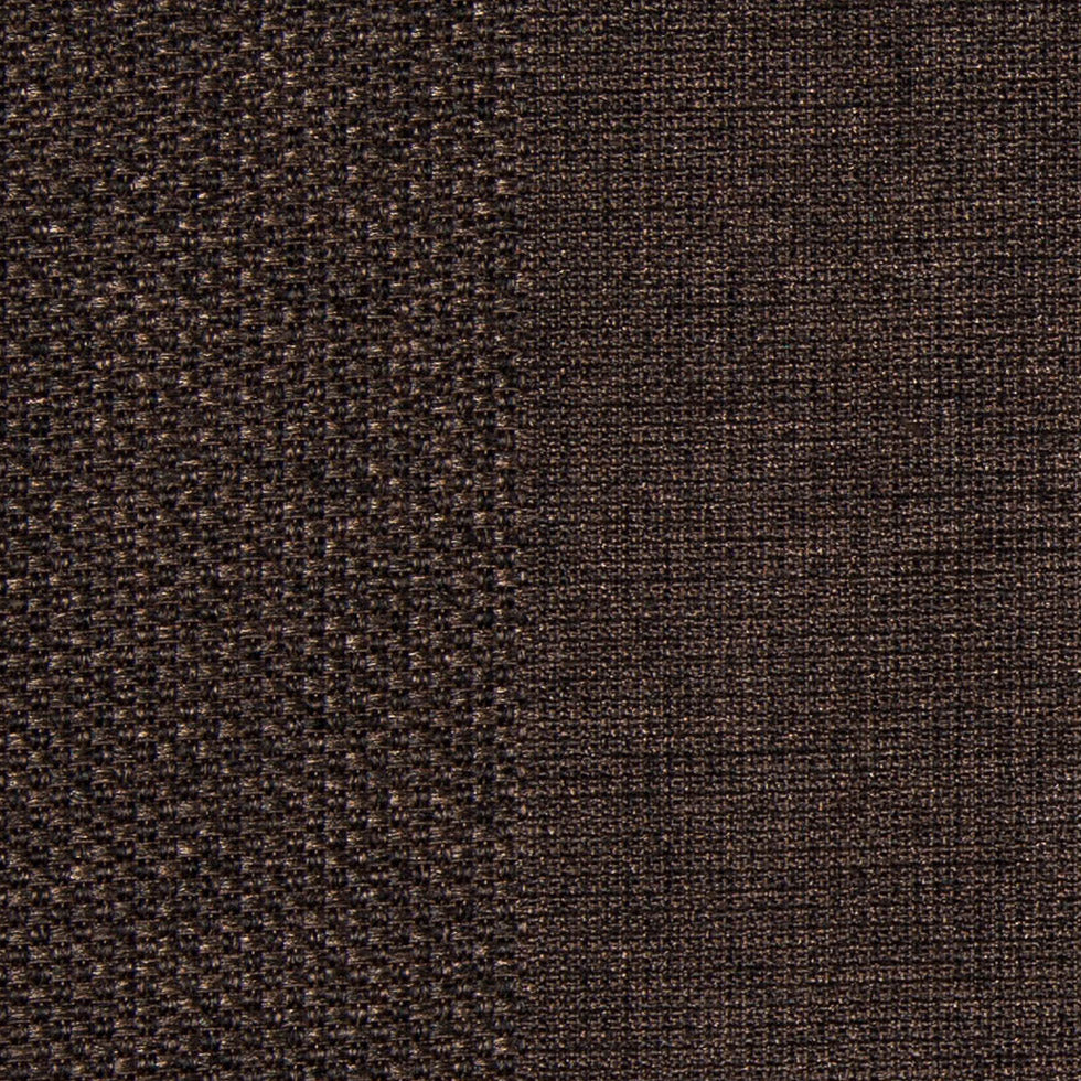 Brown Wides Stripes Linen-Like Woven