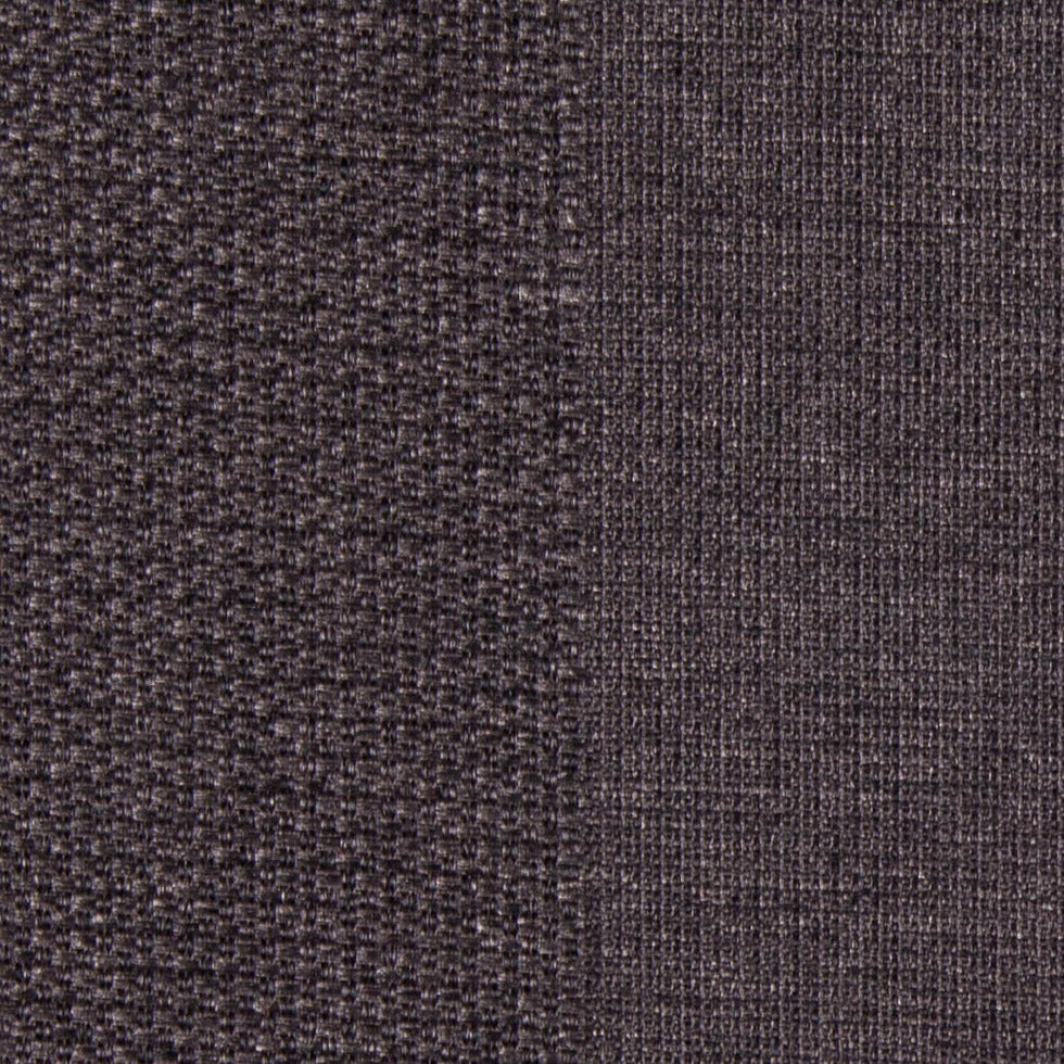 Charcoal Wides Stripes Linen-Like Woven