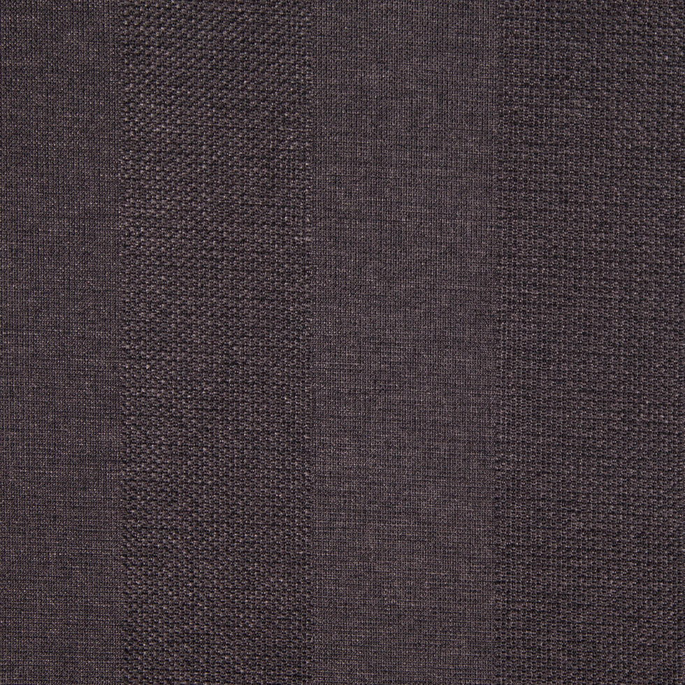 Charcoal Wides Stripes Linen-Like Woven