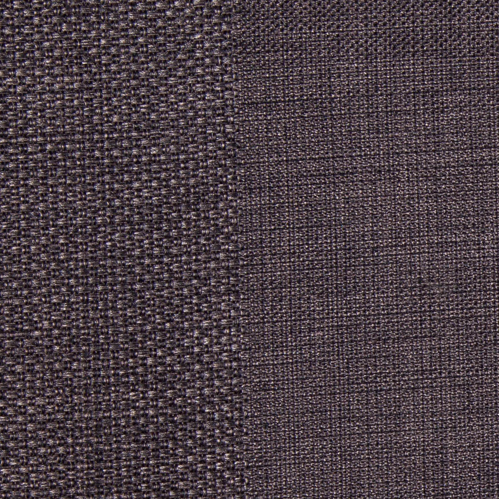 Dark Gray Wides Stripes Linen-Like Woven