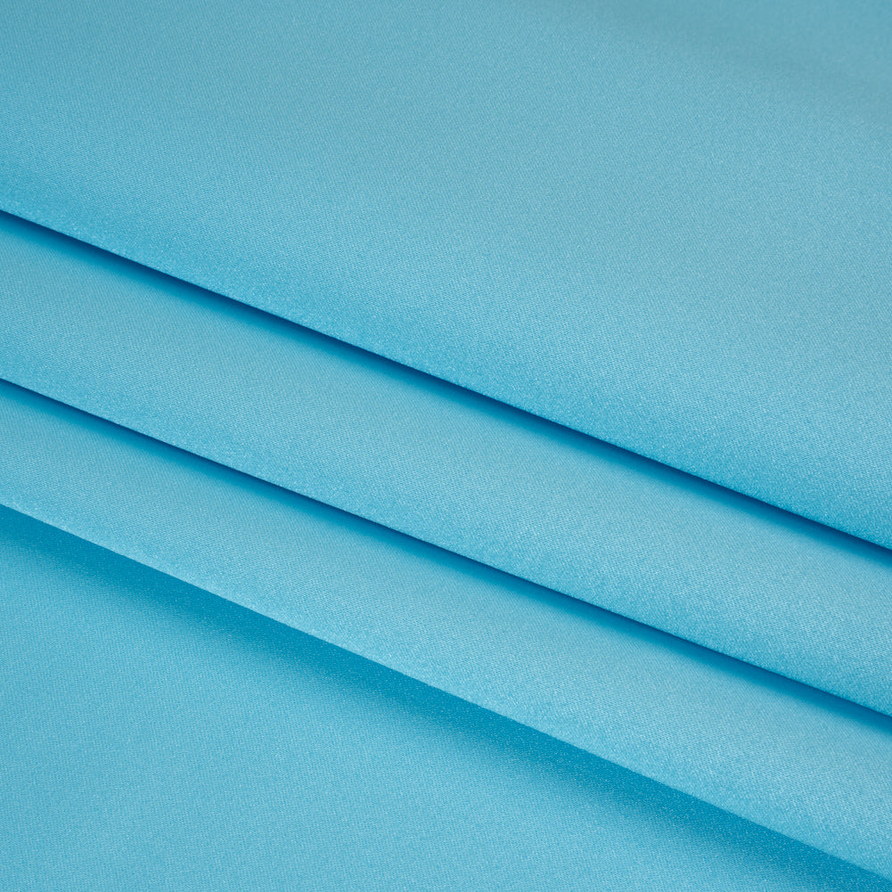 Polyester Satin - Capri Turquoise - Reverie Collection