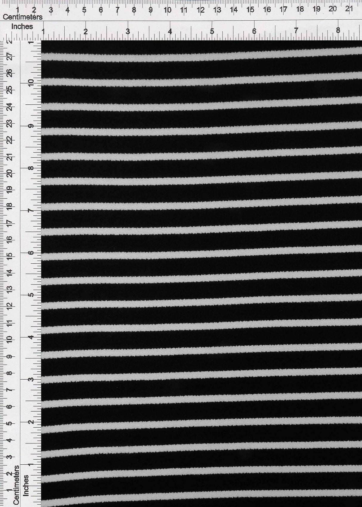 Viscose Crepe Stripe Stretch Fabric