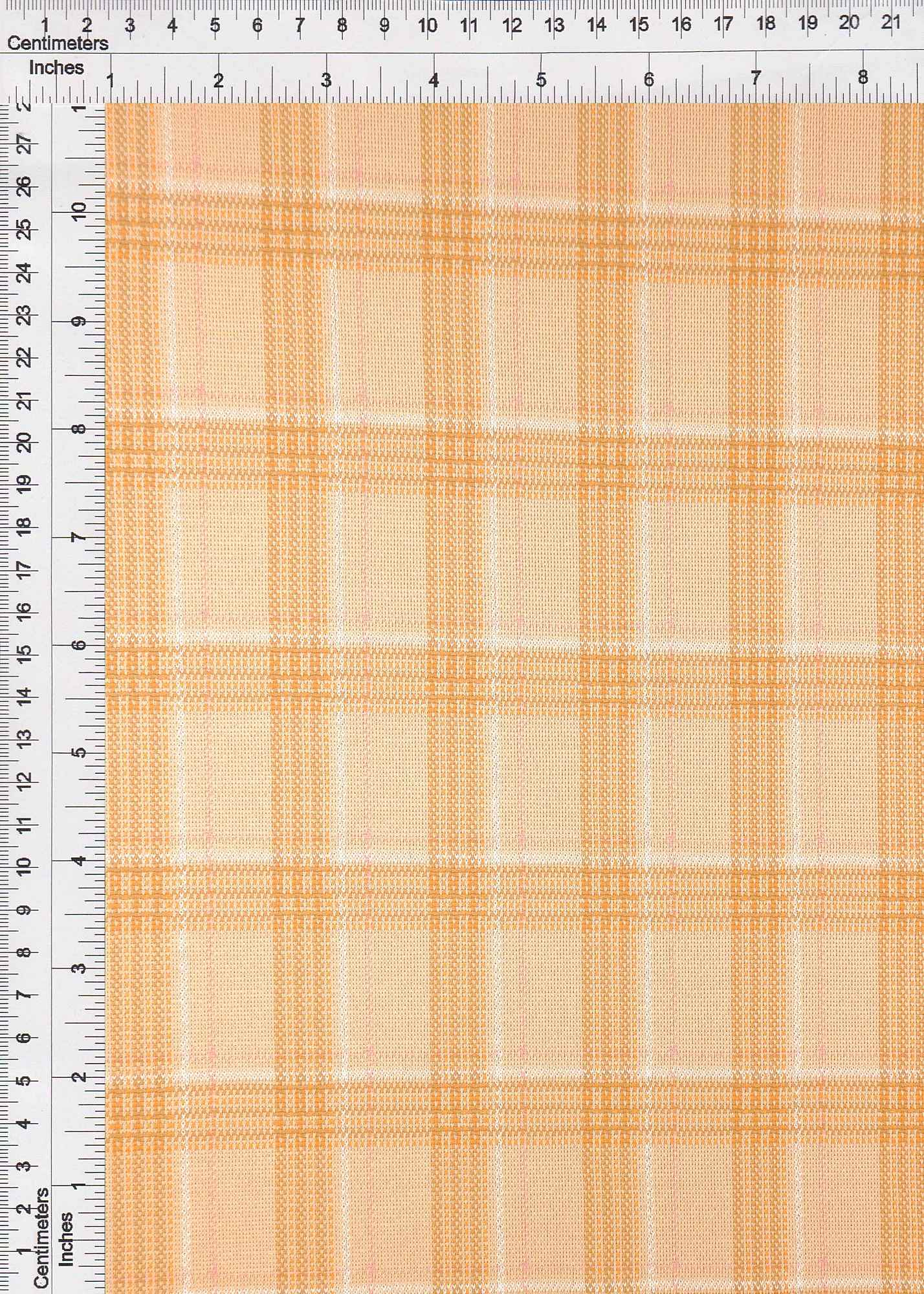 1 Yard Stretch Double Knit Jacquard Plaid Fabric Polyester Rayon Blend 58/60 Inches Wide