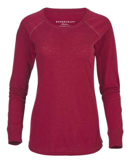 মহিলাদের সলিড প্রিপি প্যাচ লম্বা হাতা টি-শার্ট