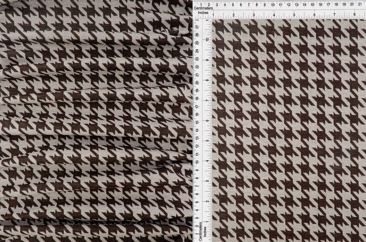Herringbone Knit Jacquard Houndstooth Fabric Stretch Polyester Spandex 58/60 Inches Wide