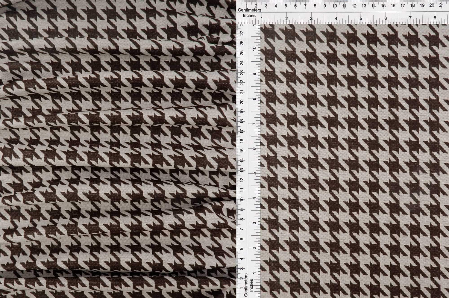 Herringbone Knit Jacquard Houndstooth Fabric Stretch Polyester Spandex 58/60 Inches Wide
