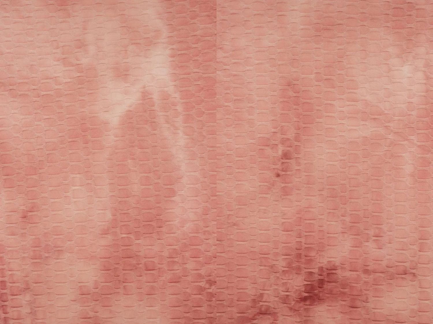 Honeycomb Knit Jacquard Real Tie Dye Fabric Stretch Polyester Spandex 58/60 Inches Wide