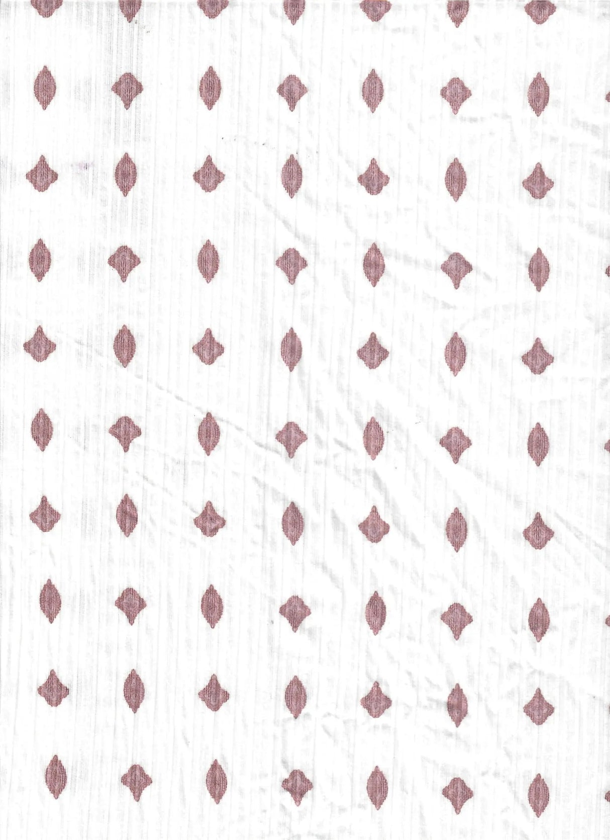 8×3 Yummy Rib Geometric Texture Knit, 87% Polyester 13%, 58/60'' Wide Subtle Pattern Stretch Fabric