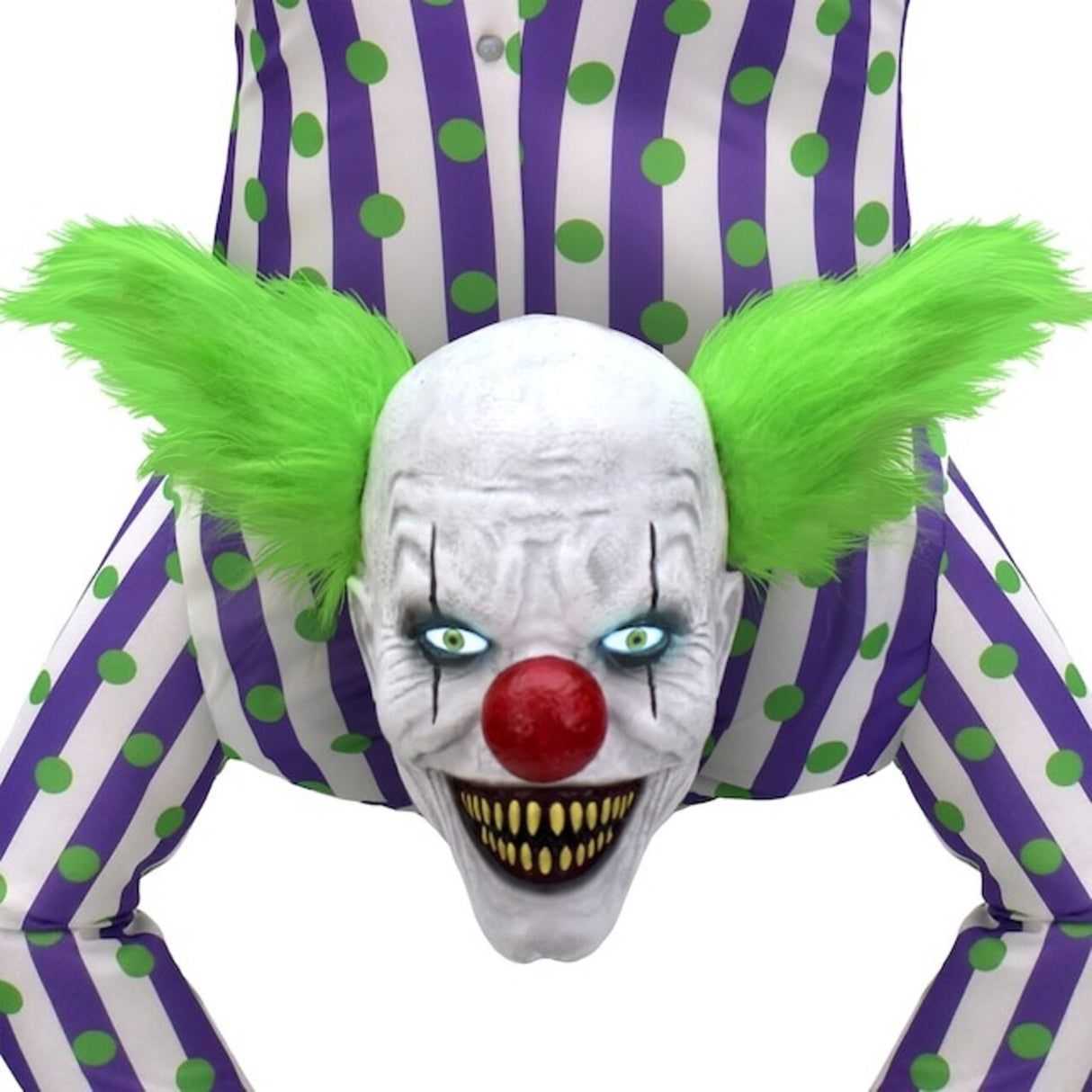 Haunted Living 8.5-ft Laughing Clown Motion Activated Animatronic Halloween Decoration