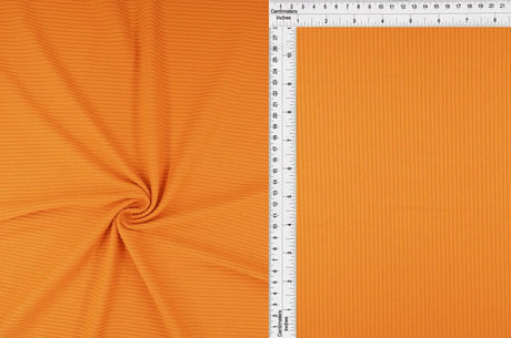 1 Yard 4x2 Yummy Rib Solid Knit Fabric, 58/60'' Wide Polyester Spandex Blend