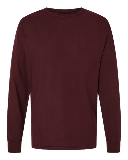 Garment-Dyed Long Sleeve T-Shirt