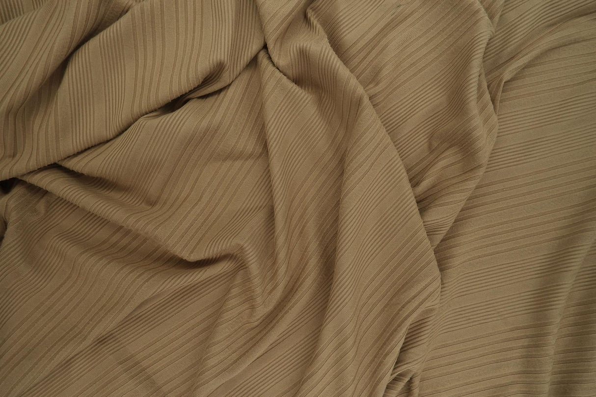 Rib Stretch Knit Fabric