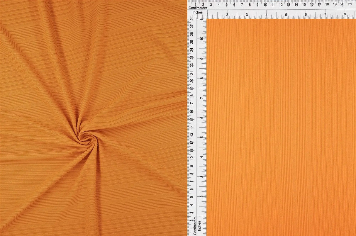 Soft Variegated Yummy Rib Knit Stretch Fabric, 89% Polyester 11% Spandex, 58/60'' Wide