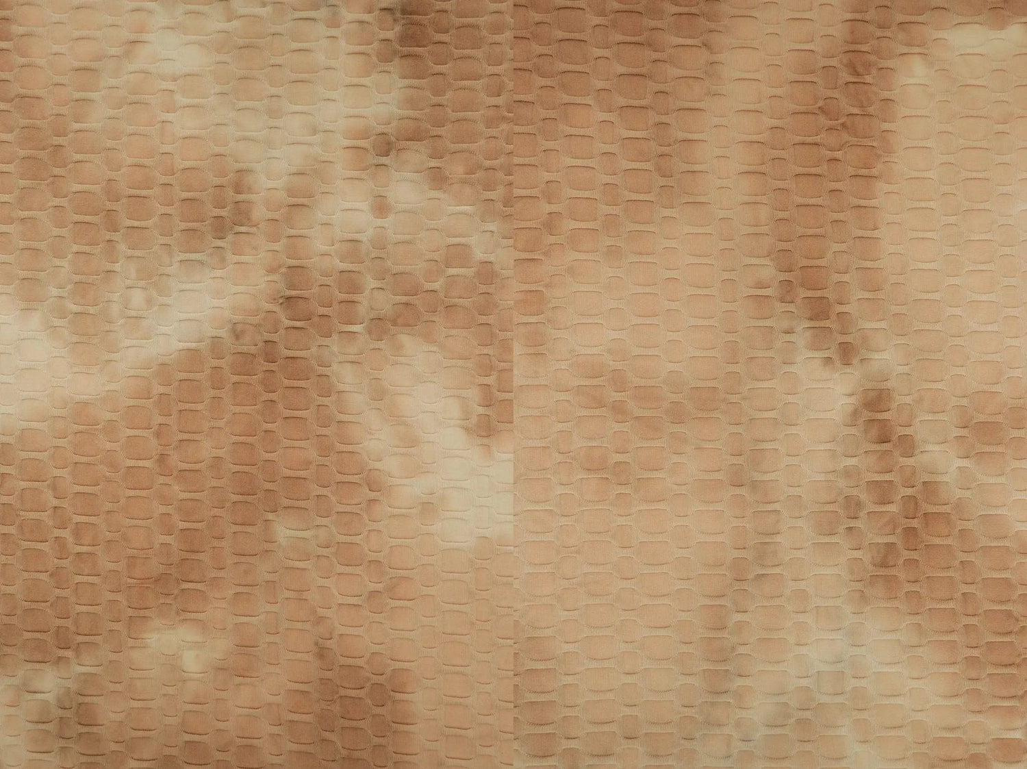 Honeycomb Knit Jacquard Real Tie Dye Fabric Stretch Polyester Spandex 58/60 Inches Wide