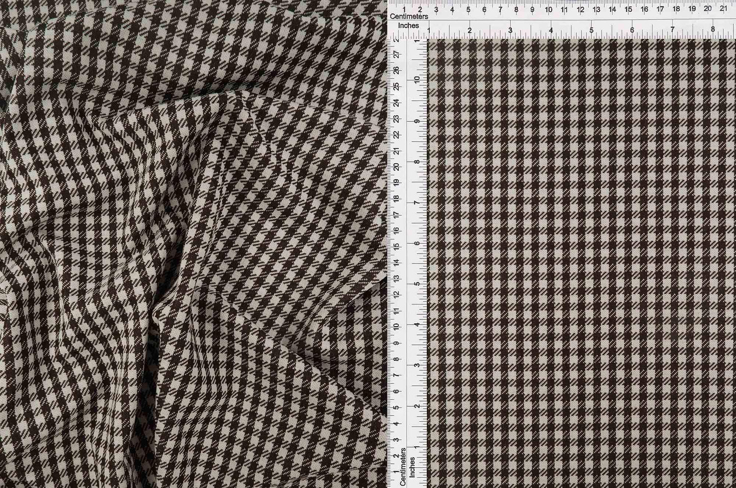 Textured Double Knit Jacquard Plaid Fabric Stretch Polyester Rayon 58/60 Inches Wide