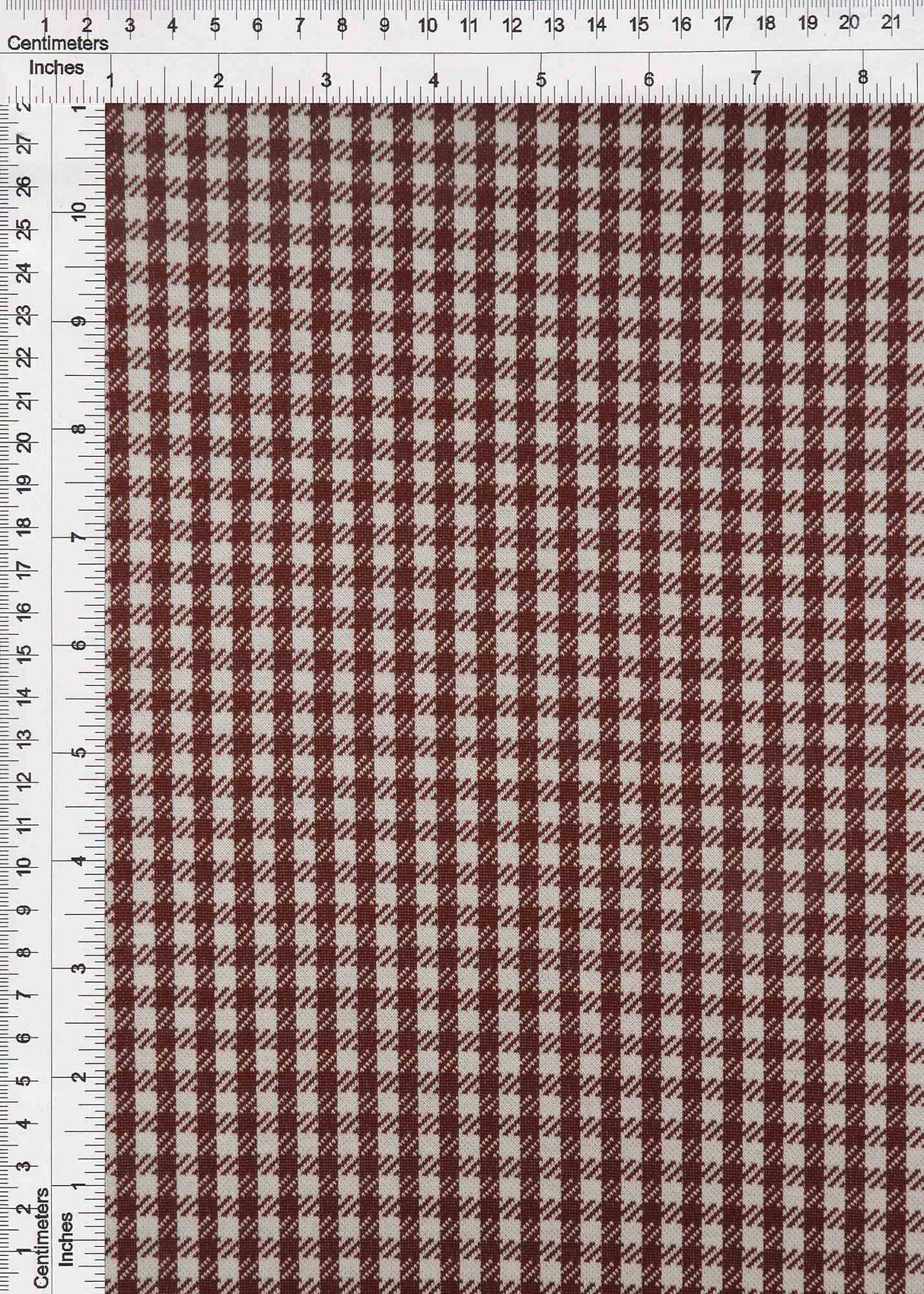 Double Knit Jacquard Plaid Fabric
