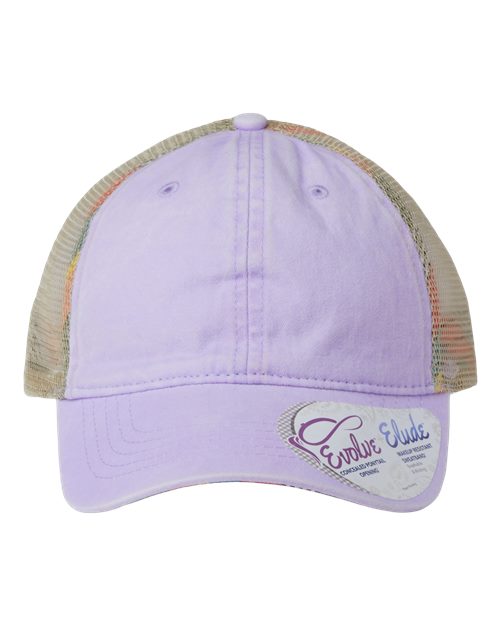 Infinity Her Women's Washed Mesh-Back Ponytail Cap