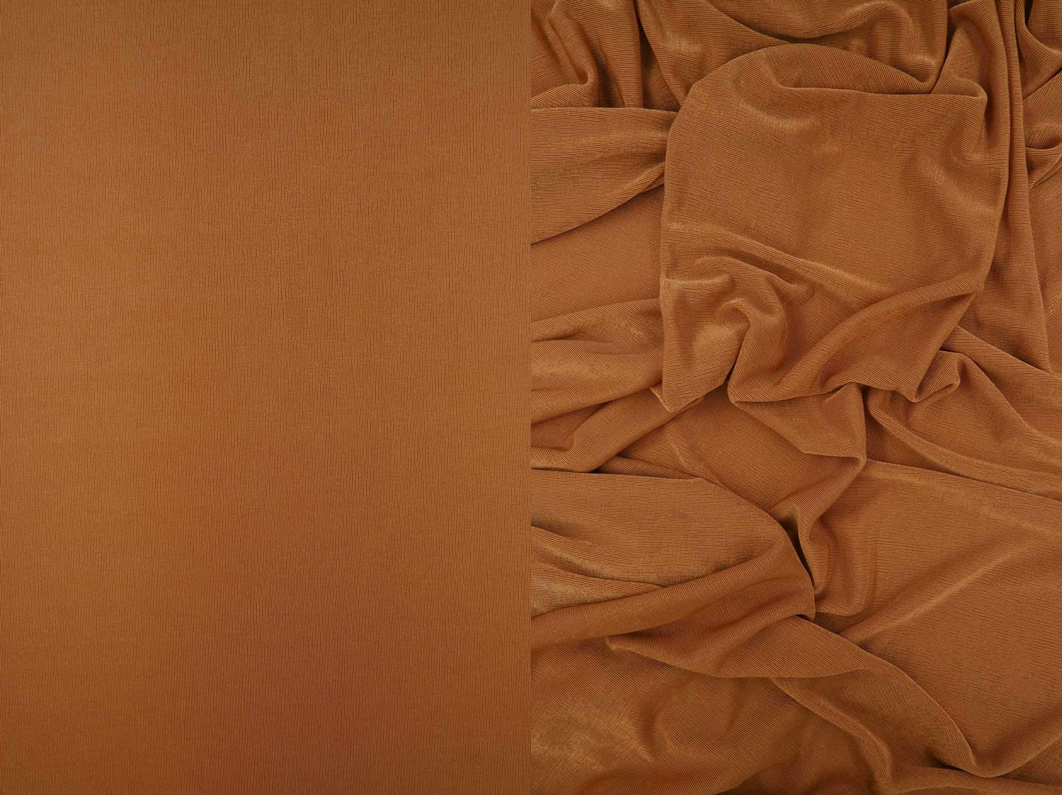 1 Yard 1x1 Slinky Rib Solid Knit Fabric, 52/54'' Wide Polyester Spandex Blend