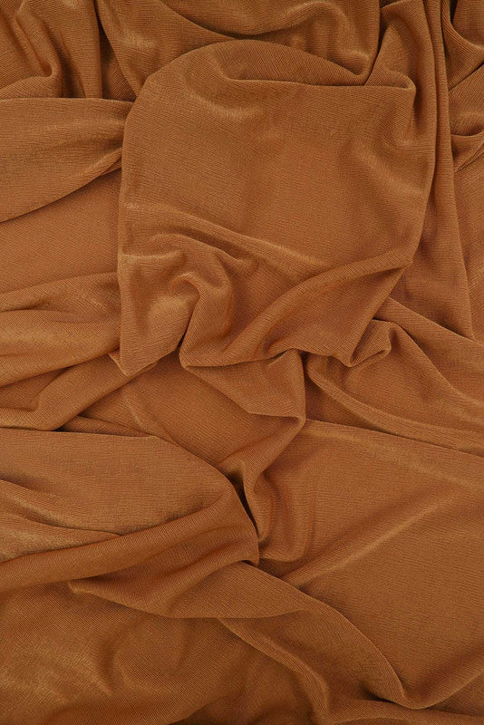 ১ গজ স্লিঙ্কি রিব নিট ফ্যাব্রিক ১x১ সলিড পলিয়েস্টার স্প্যানডেক্স স্ট্রেচ ৫২/৫৪ ইঞ্চি