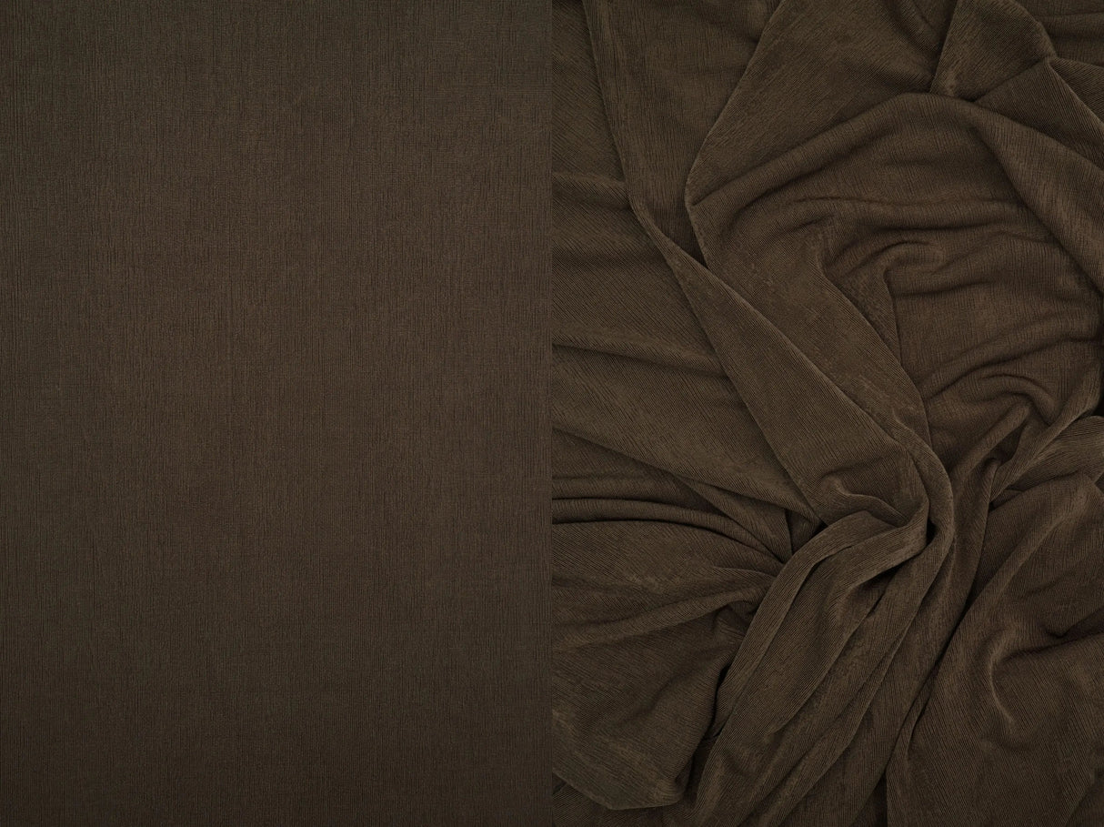 1 Yard 1x1 Slinky Rib Solid Knit Fabric, 52/54'' Wide Polyester Spandex Blend