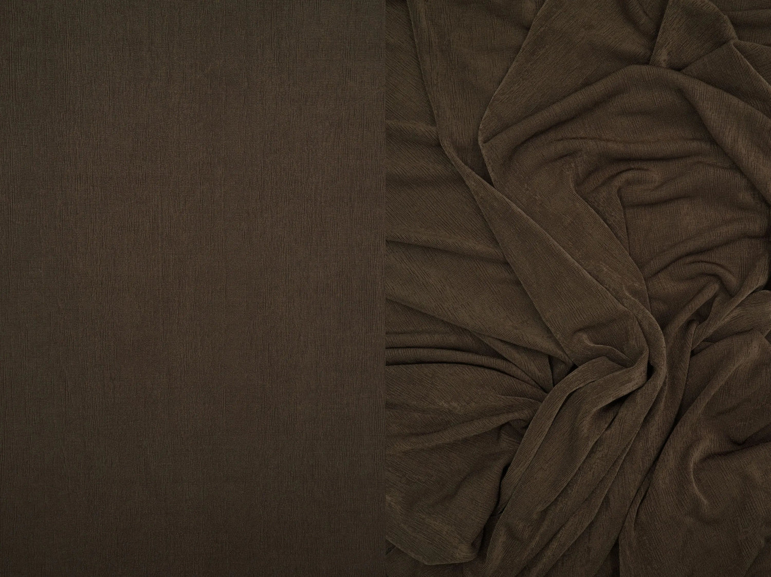 1 Yard 1x1 Slinky Rib Solid Knit Fabric, 52/54'' Wide Polyester Spandex Blend