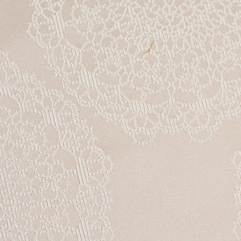 Champagne and Pale Gold Satin Jacquard
