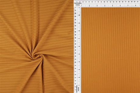 1 Yard Soft 8x3 Yummy Rib Knit Fabric, 58/60″ Wide Solid Polyester Spandex Blend