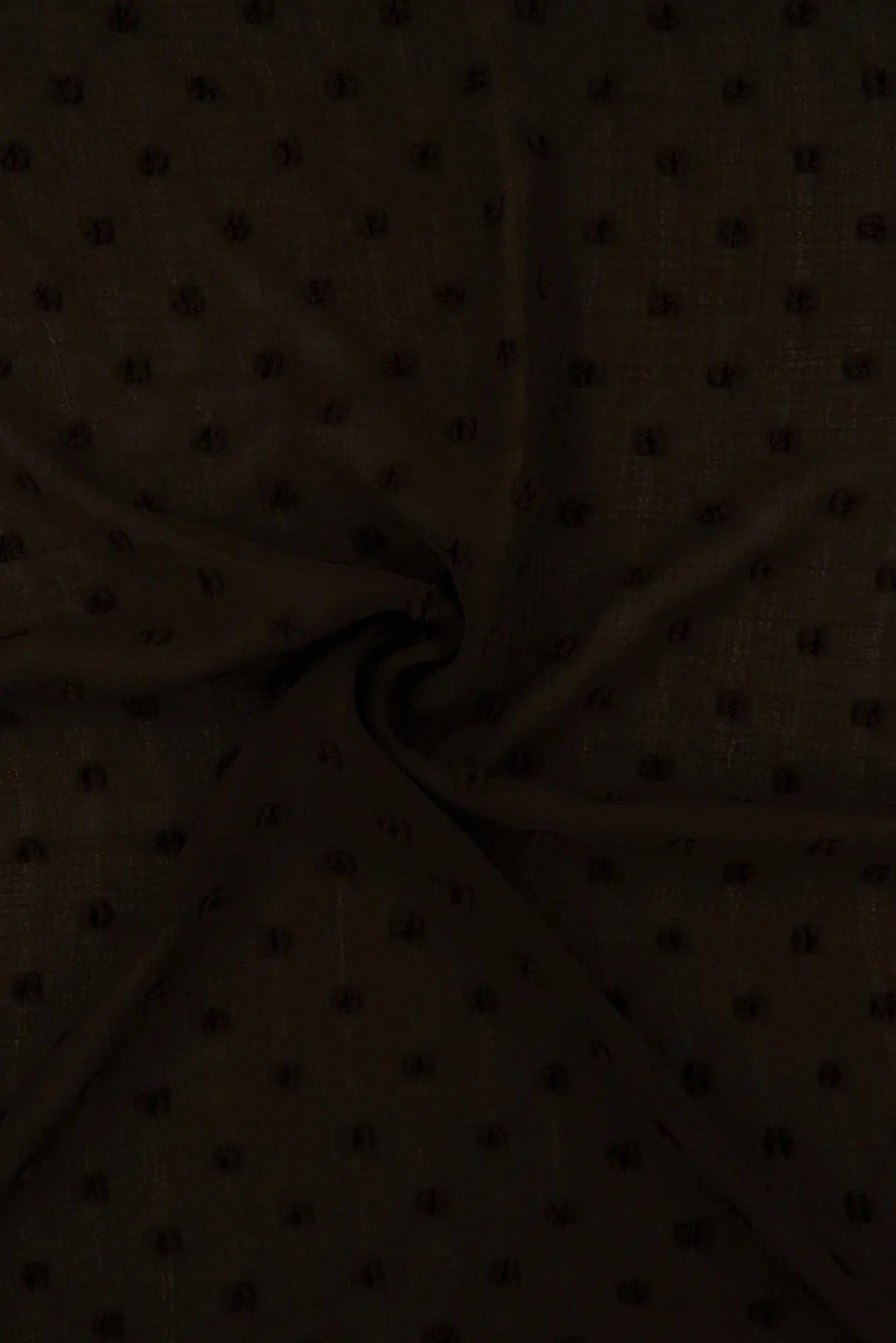 Waffle Swiss Dot Chiffon Fabric 100% Polyester 59/60'' Wide