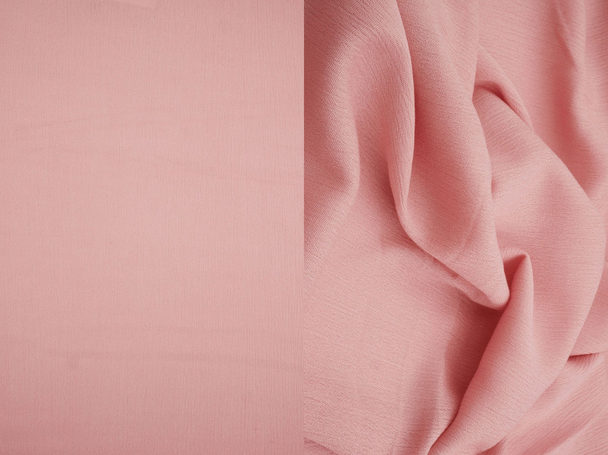 Rayon Crepon Woven Solid Fabric