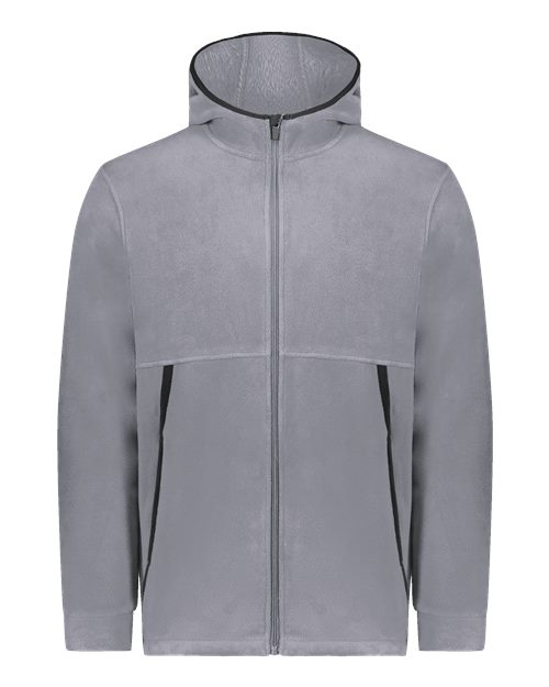 Unisex Eco Revive Polar Fleece Hooded Full-Zip Jacket
