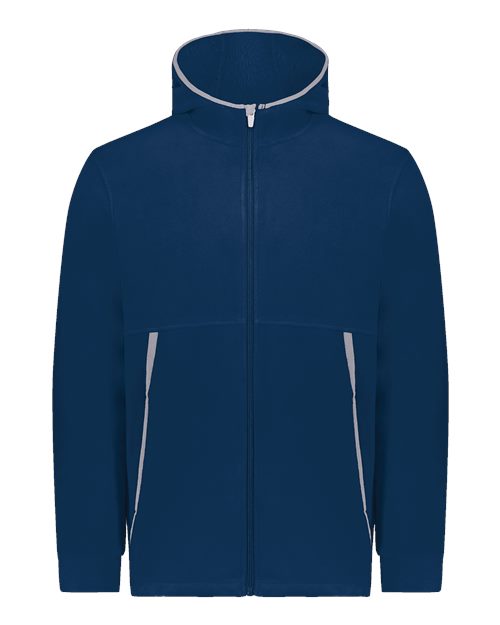 Unisex Eco Revive Polar Fleece Hooded Full-Zip Jacket
