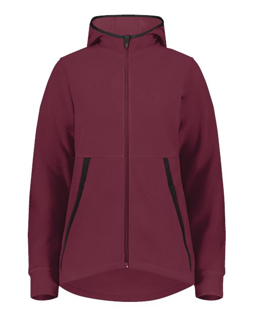 Women's Eco Revive Polar Fleece Hooded Full-Zip Jacket