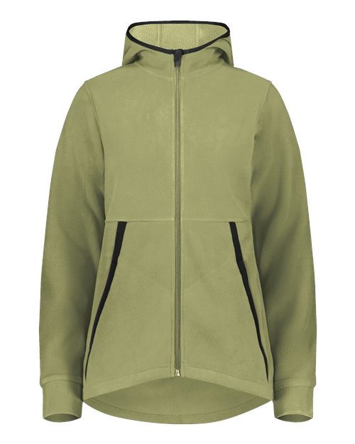 Women's Eco Revive Polar Fleece Hooded Full-Zip Jacket