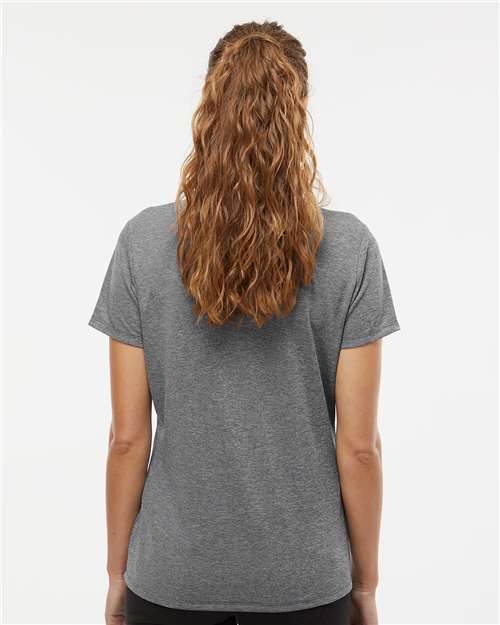 Women's Heathered Short Sleeve Polo