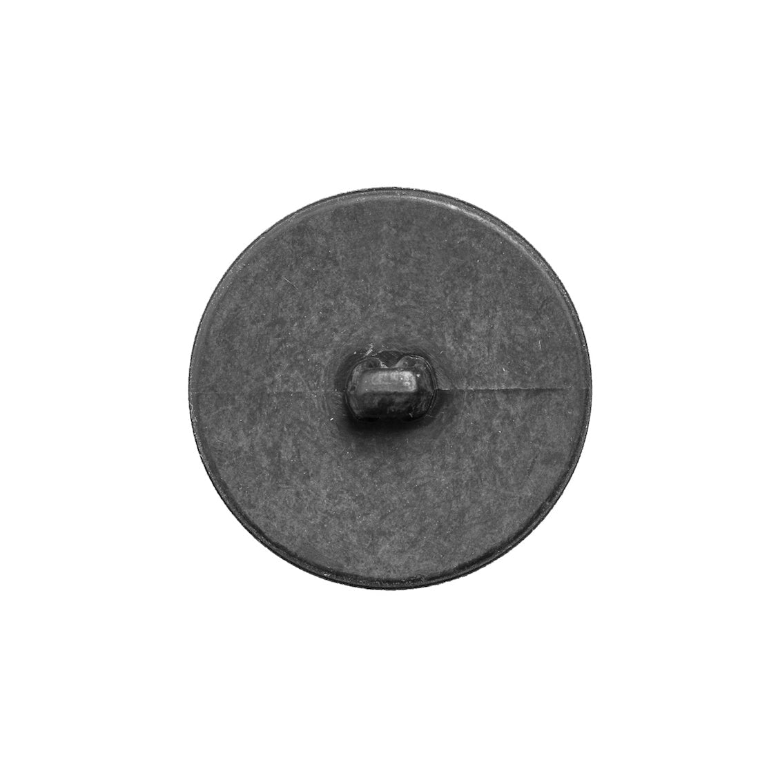 Italian Gray Wavy-Textured Plastic Shank Back Button - 36L/23mm